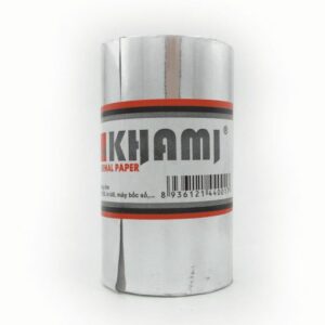 Giấy in bill nhiệt Khami K80 phi 45mm (xanh)