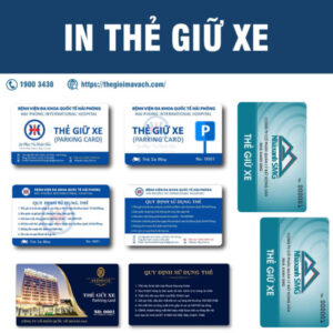 In thẻ giữ xe theo yêu cầu