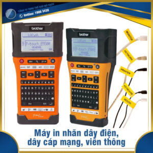 Máy in nhãn dây điện - dây cáp mạng - viễn thông