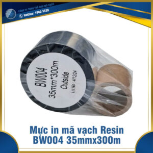 Mực in mã vạch Resin BW004 35mmx300m