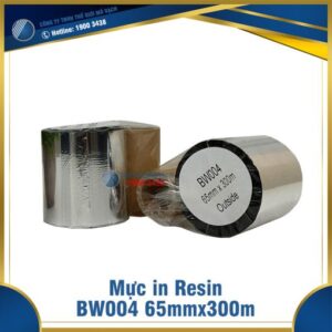 Mực in mã vạch Resin BW004 65mmx300m