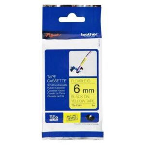 Nhãn in Brother TZe-FX611 siêu dẻo (6mm)