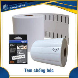 Tem chống bóc: Đa dạng chủng loại - mẫu mã - chất lượng