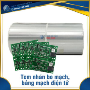 Tem nhãn bo mạch - bảng mạch điện tử