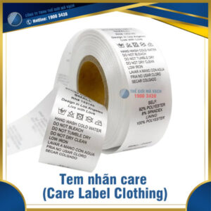 Tem nhãn care (Care Label Clothing)
