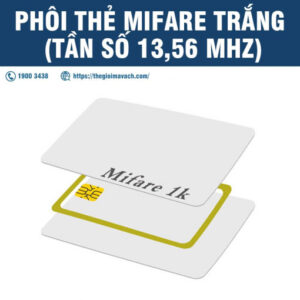 Thẻ Mifare 13.56MHz (thẻ trắng)